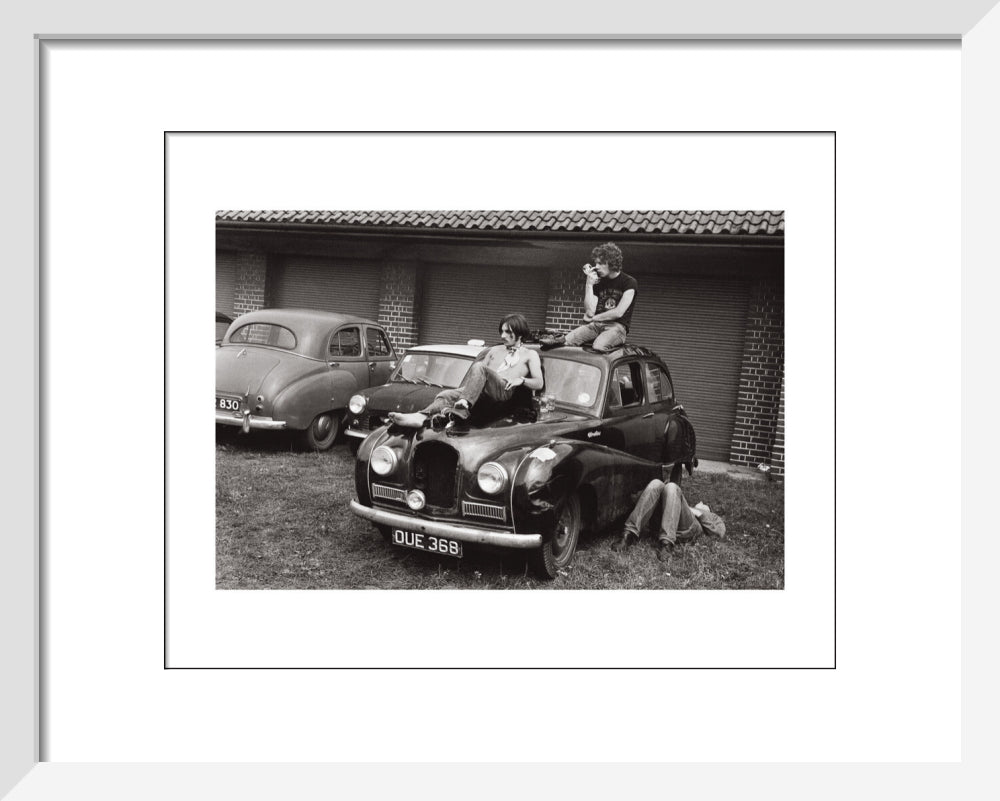 Blues Festival, 1968 art print extra small white Art Print - Science Museum Shop