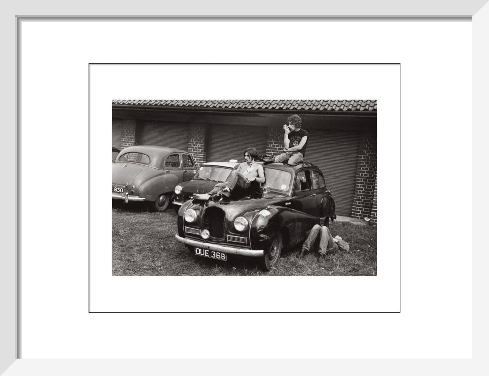 Blues Festival, 1968 art print small white Art Print - Science Museum Shop