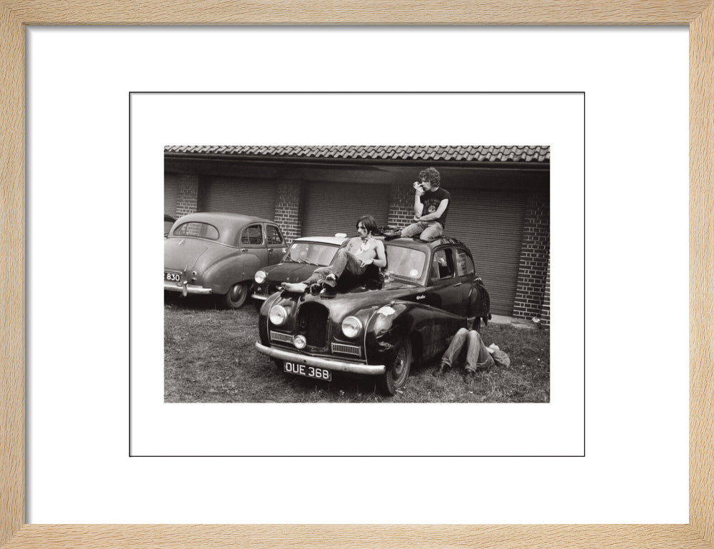 Blues Festival, 1968 art print small natural Art Print - Science Museum Shop