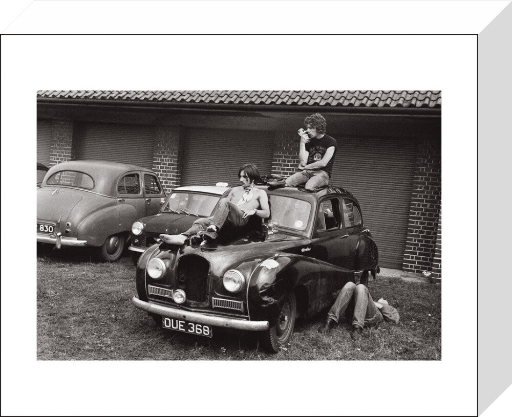 Blues Festival, 1968 stretched canvas small none Art Print - Science Museum Shop