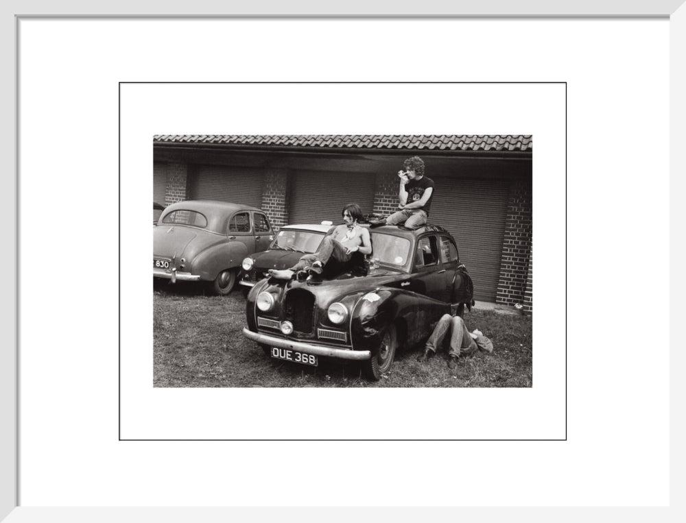 Blues Festival, 1968 art print medium white Art Print - Science Museum Shop