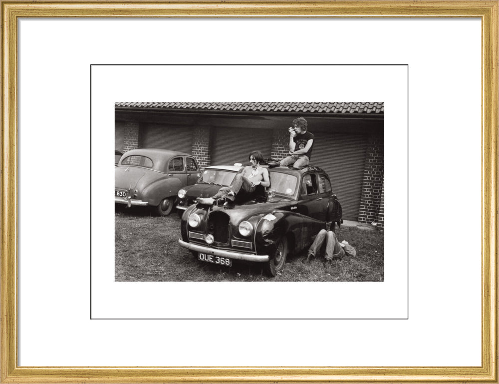 Blues Festival, 1968 art print medium gold Art Print - Science Museum Shop