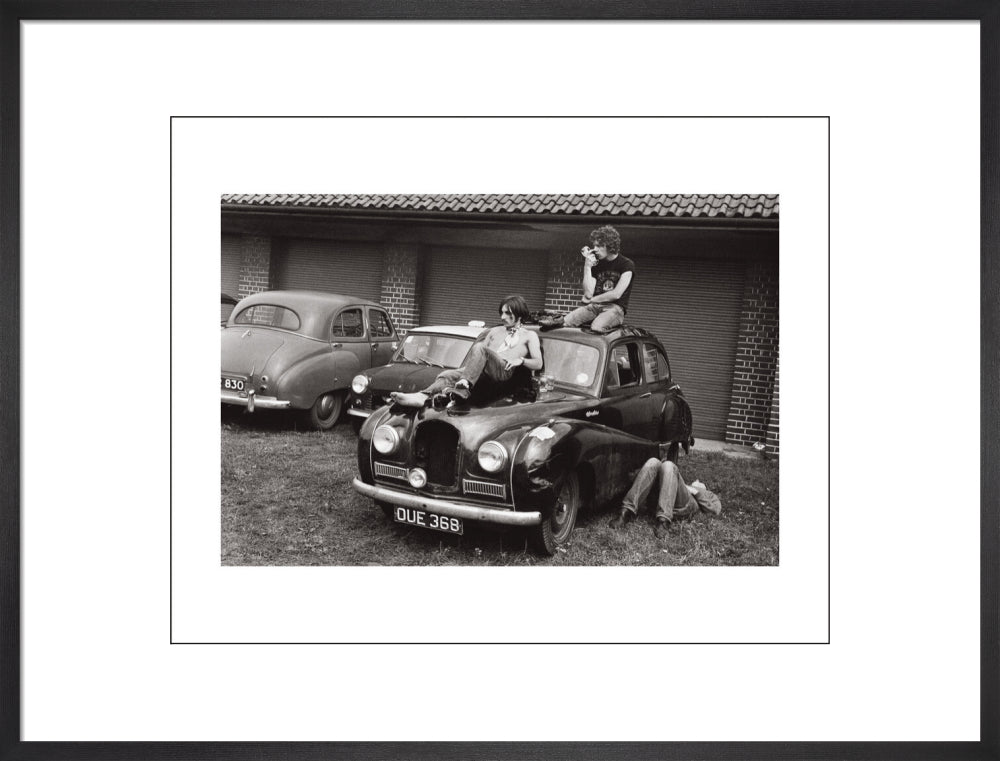 Blues Festival, 1968 art print large black Art Print - Science Museum Shop