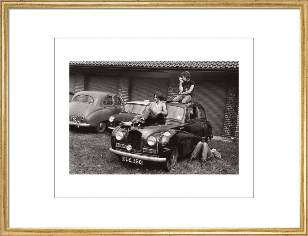 Blues Festival, 1968 art print large gold Art Print - Science Museum Shop