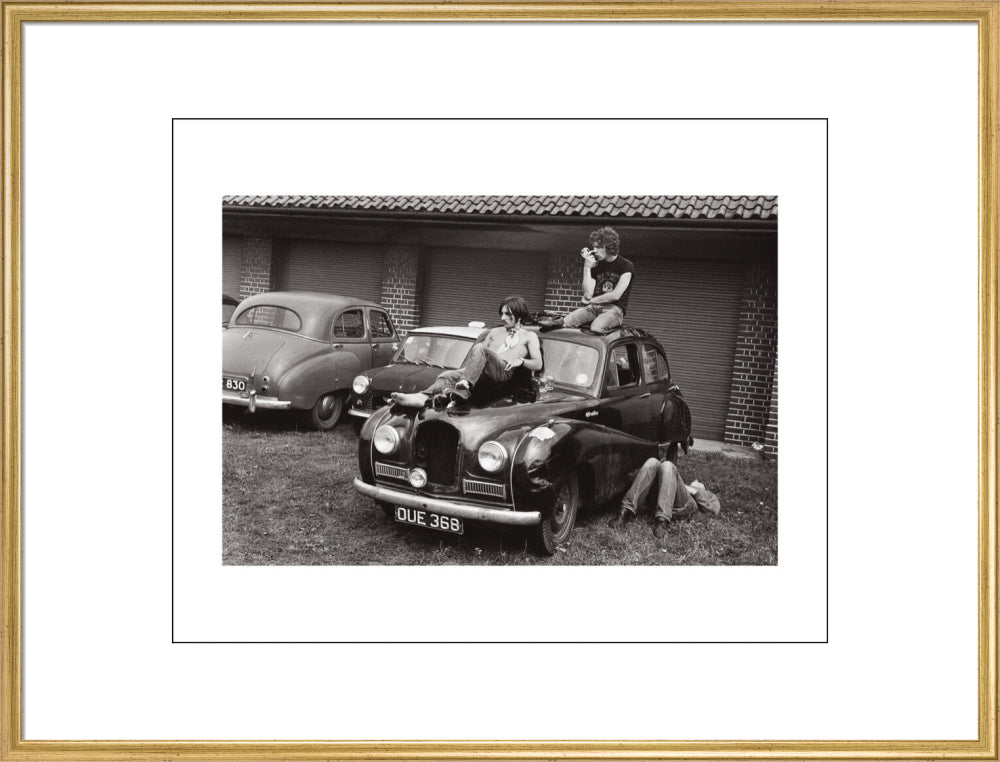 Blues Festival, 1968 art print extra large gold Art Print - Science Museum Shop