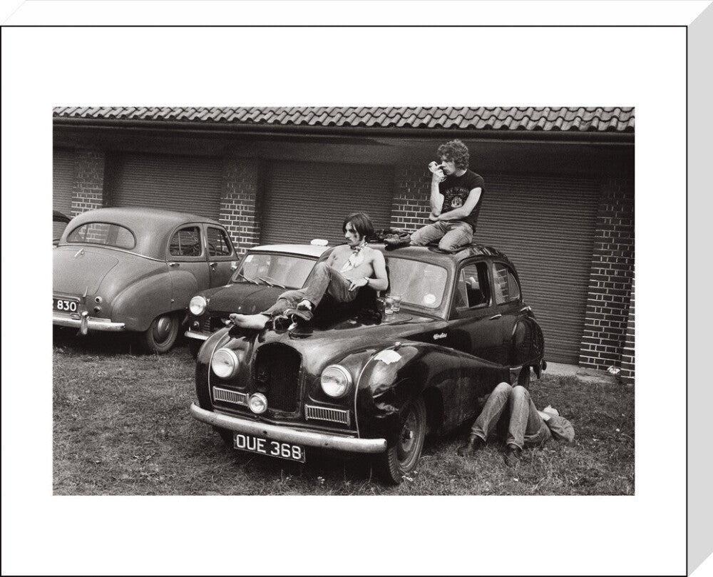 Blues Festival, 1968 stretched canvas large none Art Print - Science Museum Shop