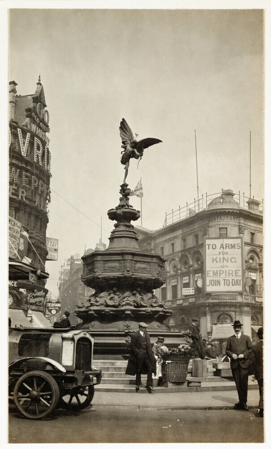 Picadilly Circus, 1915 Art Print - Science Museum Shop