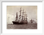 The wreck of the 'Preussen', 1910 art print extra small white Art Print - Science Museum Shop