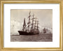 The wreck of the 'Preussen', 1910 art print extra small gold Art Print - Science Museum Shop