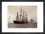 The wreck of the 'Preussen', 1910 art print small black Art Print - Science Museum Shop