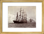 The wreck of the 'Preussen', 1910 art print small gold Art Print - Science Museum Shop