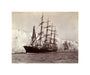 The wreck of the 'Preussen', 1910 unstretched canvas small none Art Print - Science Museum Shop