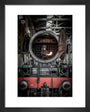 The iconic Flying Scotsman undergoing overhaul at East Lancashire Railway, Bury. art print extra small black Art Print - Science Museum Shop