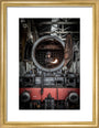 The iconic Flying Scotsman undergoing overhaul at East Lancashire Railway, Bury. art print small gold Art Print - Science Museum Shop