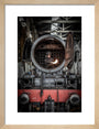 The iconic Flying Scotsman undergoing overhaul at East Lancashire Railway, Bury. art print small natural Art Print - Science Museum Shop