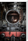 The iconic Flying Scotsman undergoing overhaul at East Lancashire Railway, Bury. stretched canvas medium none Art Print - Science Museum Shop
