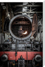 The iconic Flying Scotsman undergoing overhaul at East Lancashire Railway, Bury. stretched canvas large none Art Print - Science Museum Shop
