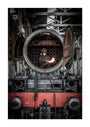 The iconic Flying Scotsman undergoing overhaul at East Lancashire Railway, Bury. unstretched canvas extra large none Art Print - Science Museum Shop