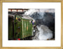 The iconic Flying Scotsman locomotive was crewed by an all-female team on International Women's Day, 8th March 2023. art print medium gold Art Print - Science Museum Shop