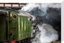 The iconic Flying Scotsman locomotive was crewed by an all-female team on International Women's Day, 8th March 2023. stretched canvas medium none Art Print - Science Museum Shop