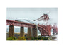 Flying Scotsman crossing the Forth Bridge on 8th October 2023. art print medium none Art Print - Science Museum Shop