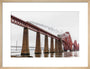 Flying Scotsman crossing the Forth Bridge on 8th October 2023. art print medium natural Art Print - Science Museum Shop