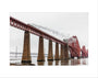 Flying Scotsman crossing the Forth Bridge on 8th October 2023. art print extra small none Art Print - Science Museum Shop
