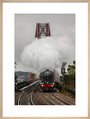 Flying Scotsman crossing the Forth Bridge on 8th October 2023. art print large natural Art Print - Science Museum Shop