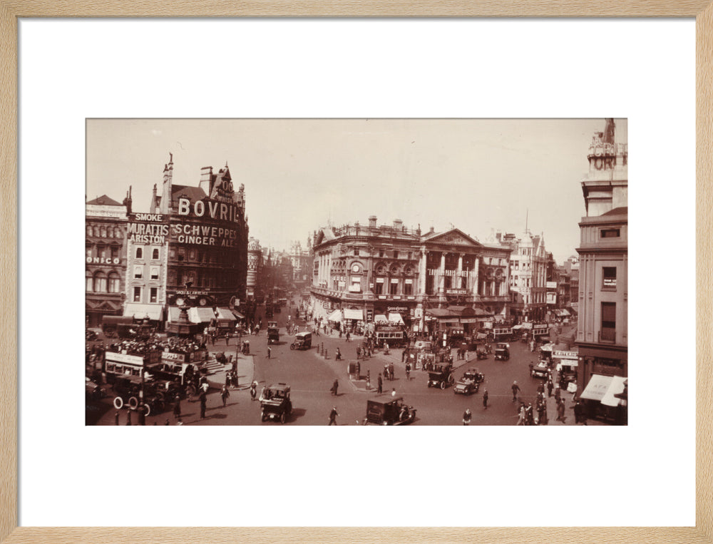 Piccadilly Circus, London art print medium natural Art Print - Science Museum Shop
