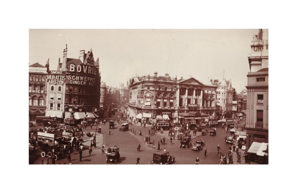 Piccadilly Circus, London unstretched canvas medium none Art Print - Science Museum Shop