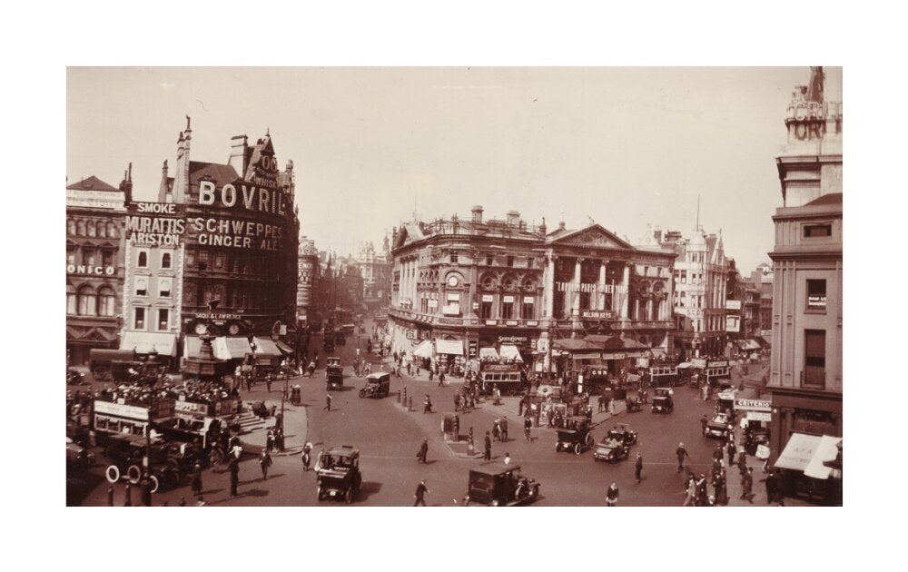 Piccadilly Circus, London unstretched canvas large none Art Print - Science Museum Shop