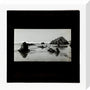 A magic lantern slide of a seascape by Birt Acres, c. 1893. stretched canvas medium none Art Print - Science Museum Shop