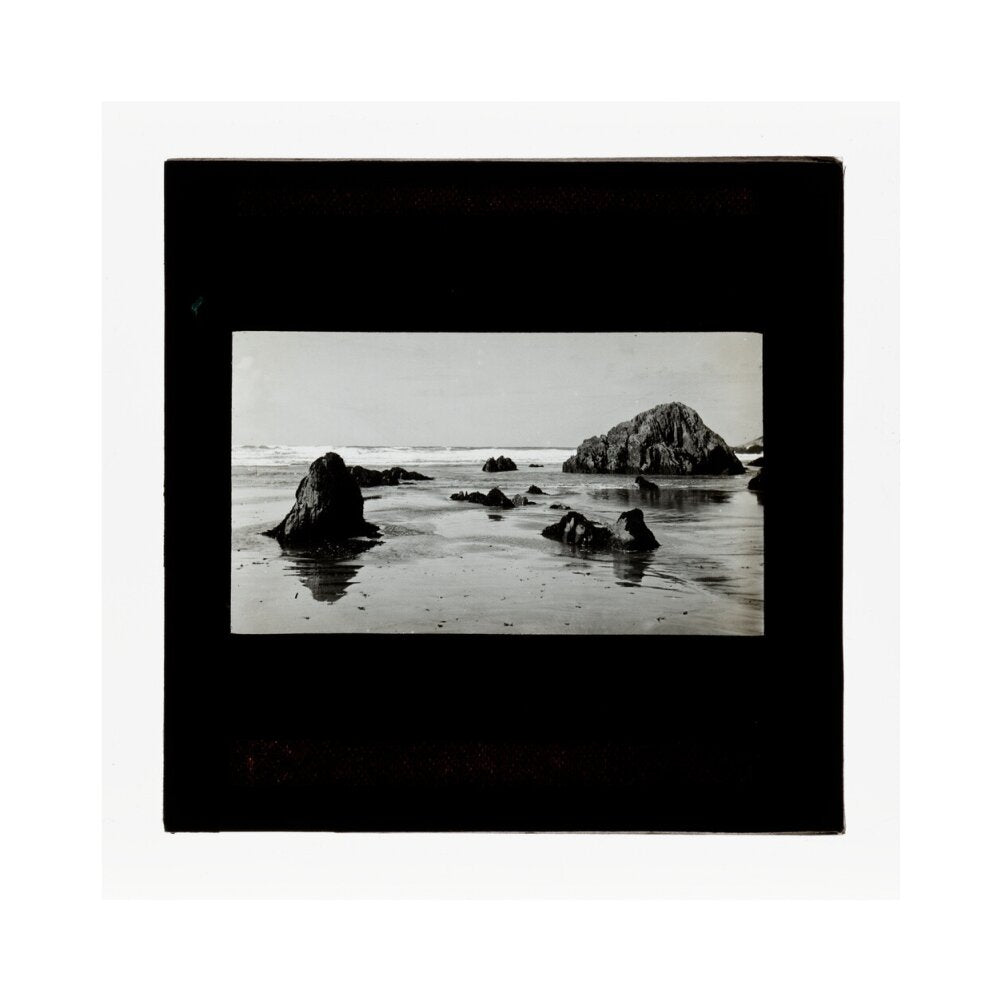 A magic lantern slide of a seascape by Birt Acres, c. 1893. art print medium none Art Print - Science Museum Shop