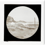 A magic lantern slide of a seascape by Birt Acres, c. 1893. stretched canvas extra large none Art Print - Science Museum Shop