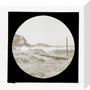 A magic lantern slide of a seascape by Birt Acres, c. 1893. stretched canvas small none Art Print - Science Museum Shop