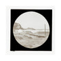A magic lantern slide of a seascape by Birt Acres, c. 1893. unstretched canvas medium none Art Print - Science Museum Shop