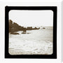 A magic lantern slide of a seascape by Birt Acres, c. 1893. stretched canvas extra large none Art Print - Science Museum Shop