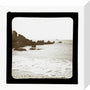 A magic lantern slide of a seascape by Birt Acres, c. 1893. stretched canvas small none Art Print - Science Museum Shop