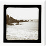 A magic lantern slide of a seascape by Birt Acres, c. 1893. stretched canvas large none Art Print - Science Museum Shop