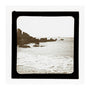 A magic lantern slide of a seascape by Birt Acres, c. 1893. unstretched canvas extra large none Art Print - Science Museum Shop