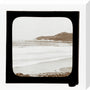 A magic lantern slide of a seascape by Birt Acres, c. 1893. stretched canvas medium none Art Print - Science Museum Shop