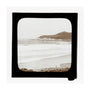 A magic lantern slide of a seascape by Birt Acres, c. 1893. unstretched canvas large none Art Print - Science Museum Shop