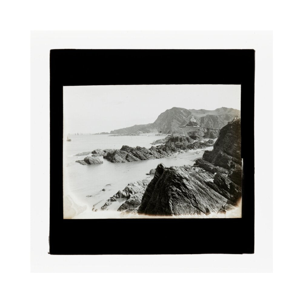 A magic lantern slide of Hillsborough from Ilfracombe by Birt Acres, c. 1893. art print small none Art Print - Science Museum Shop