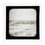 A magic lantern slide of sea waves crashing against the shore by Birt Acres, c. 1893. unstretched canvas extra large none Art Print - Science Museum Shop