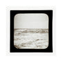 A magic lantern slide of sea waves crashing against the shore by Birt Acres, c. 1893. unstretched canvas medium none Art Print - Science Museum Shop