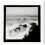 A magic lantern slide of a seascape by Birt Acres, c. 1893. stretched canvas large none Art Print - Science Museum Shop