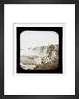 A magic lantern slide of Bull Point by Birt Acres, c. 1893. art print extra small black Art Print - Science Museum Shop