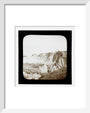 A magic lantern slide of Bull Point by Birt Acres, c. 1893. art print extra small white Art Print - Science Museum Shop
