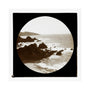 A magic lantern slide of a seascape by Birt Acres, c. 1893. unstretched canvas medium none Art Print - Science Museum Shop