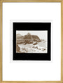 A magic lantern slide of Ilfracombe, North Devon by Birt Acres, c. 1893. art print large gold Art Print - Science Museum Shop